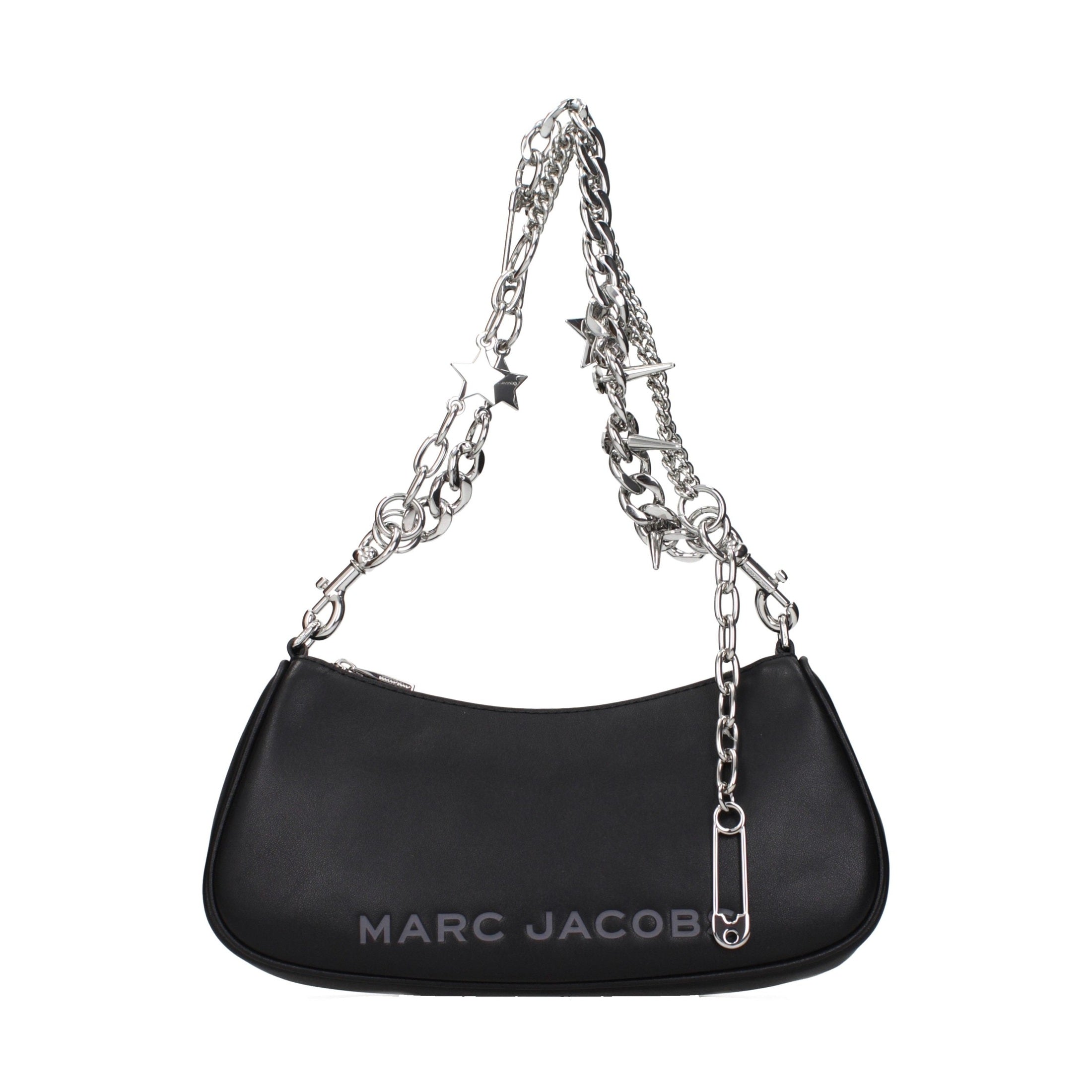 Marc Jacobs Black Leather Shoulder Bag