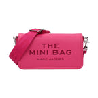 Pink Leather Crossbody Bag