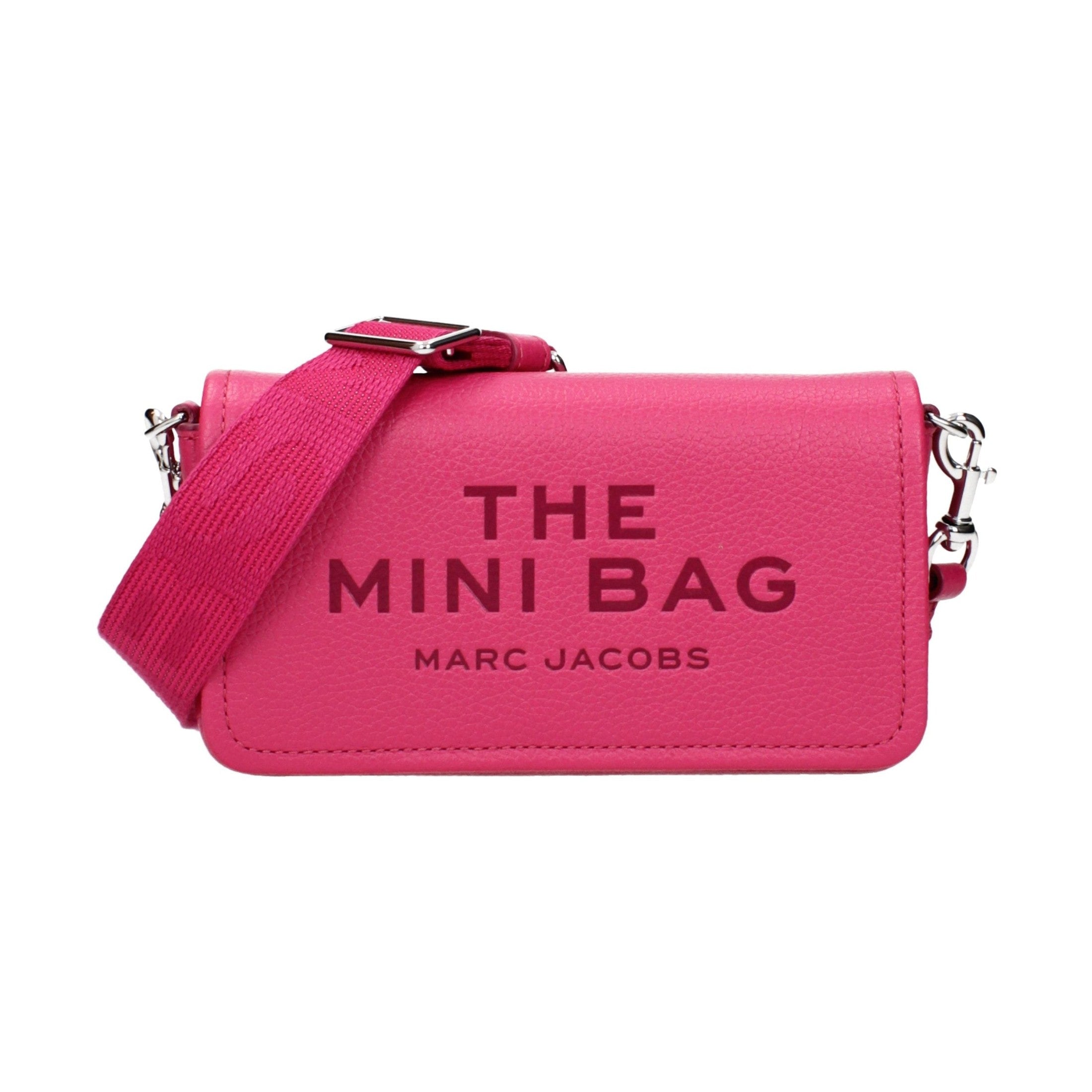 Marc Jacobs Pink Leather Crossbody Bag