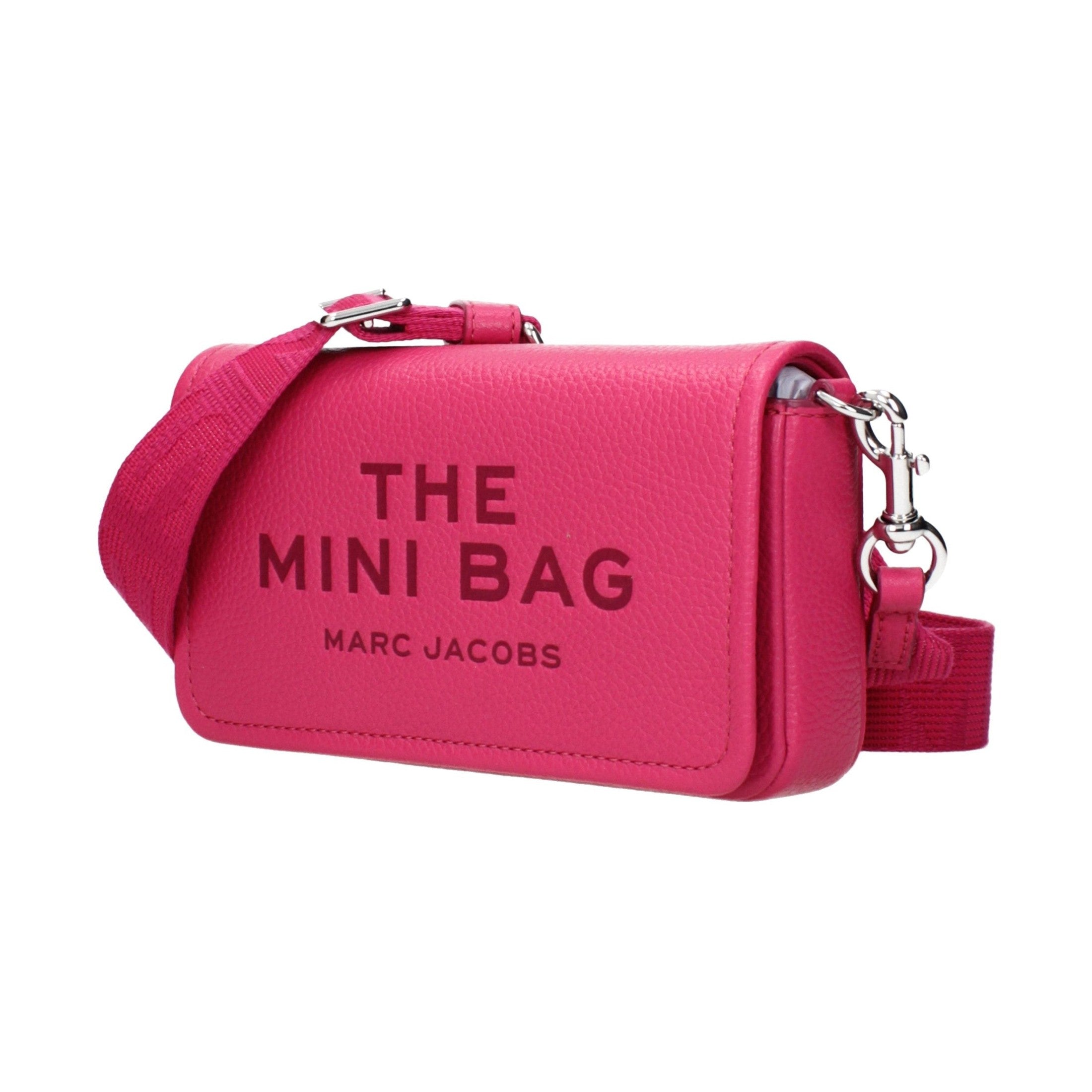 Marc Jacobs Pink Leather Crossbody Bag