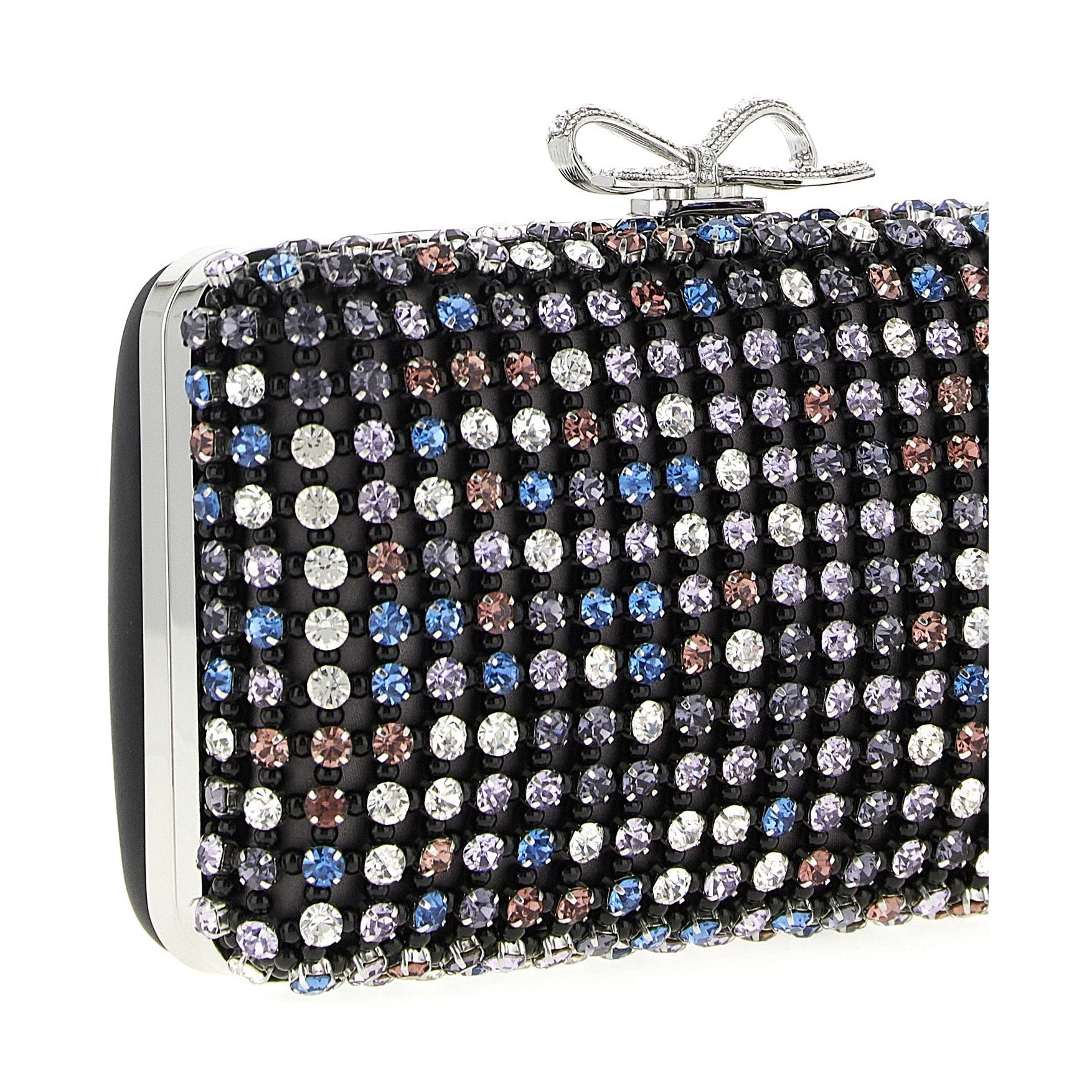 Self-Portrait Multicolor Polyester Clutch Bag
