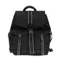 Black Recycled Polyamide Backpack