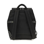 Black Recycled Polyamide Backpack
