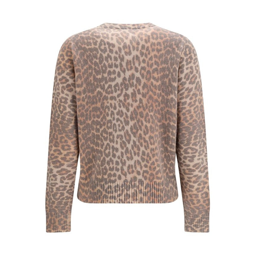 Ganni Beige Wool Oves Aries Sweatshirt