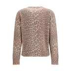 Ganni Beige Wool Oves Aries Sweatshirt