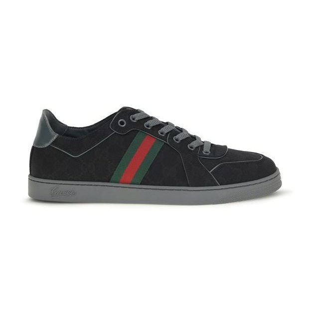 Gucci Black Fabric Athletic Sneakers