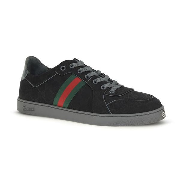 Gucci Black Fabric Athletic Sneakers