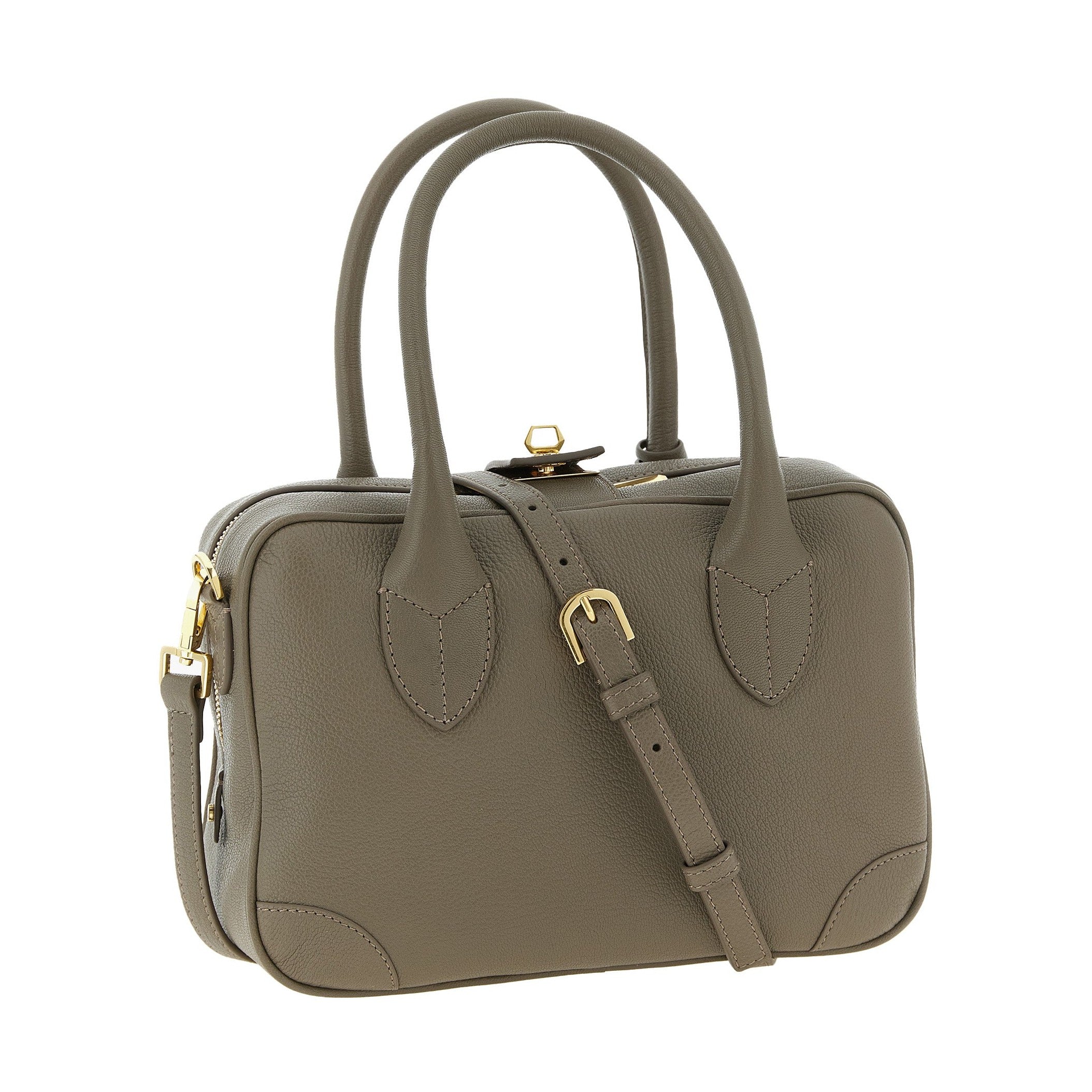 Golden Goose Bicolor Goatskin Handbag