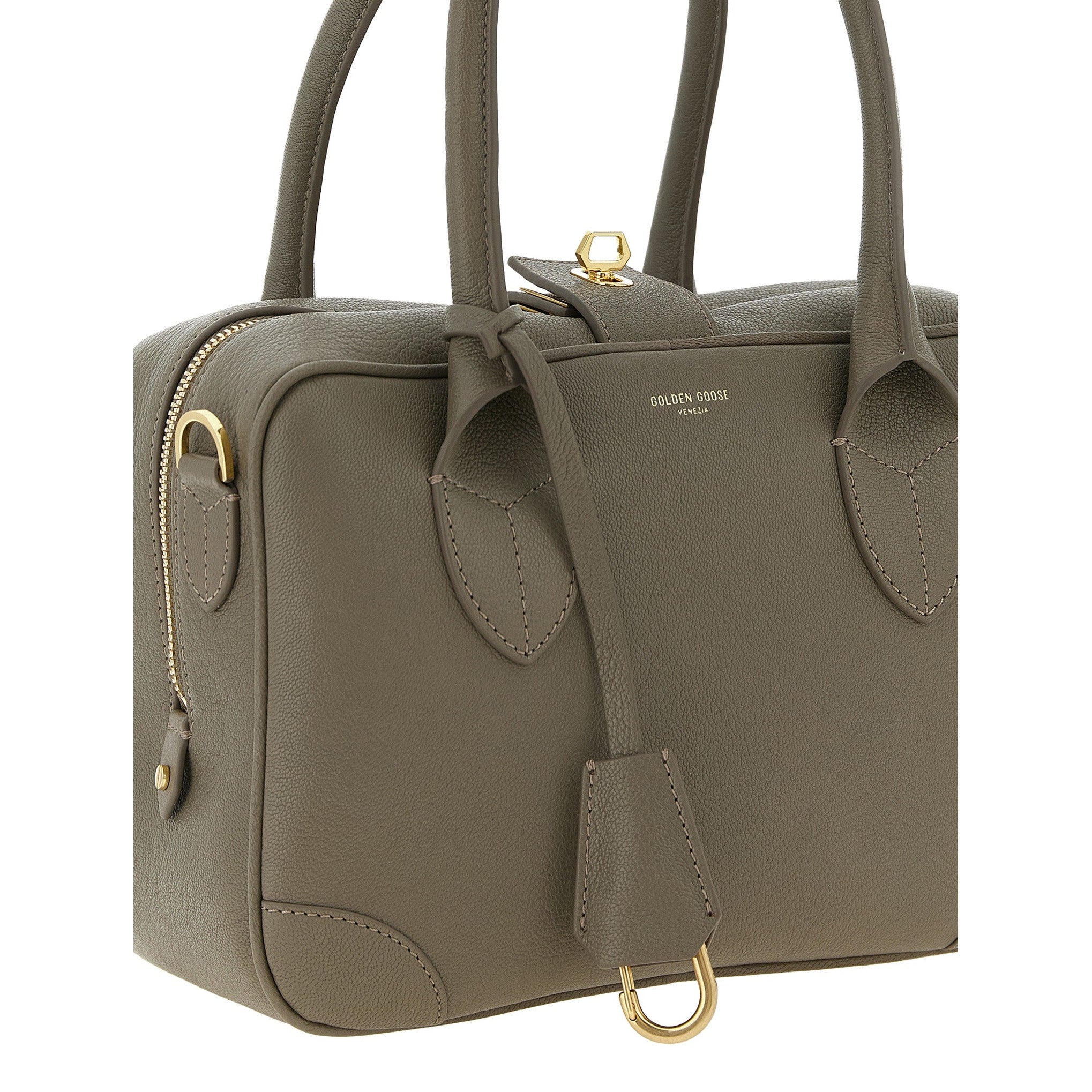 Golden Goose Bicolor Goatskin Handbag