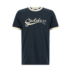 Golden Goose Blue Cotton T-Shirt