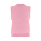 Ganni Multicolor Wool Sleeveles Sweater