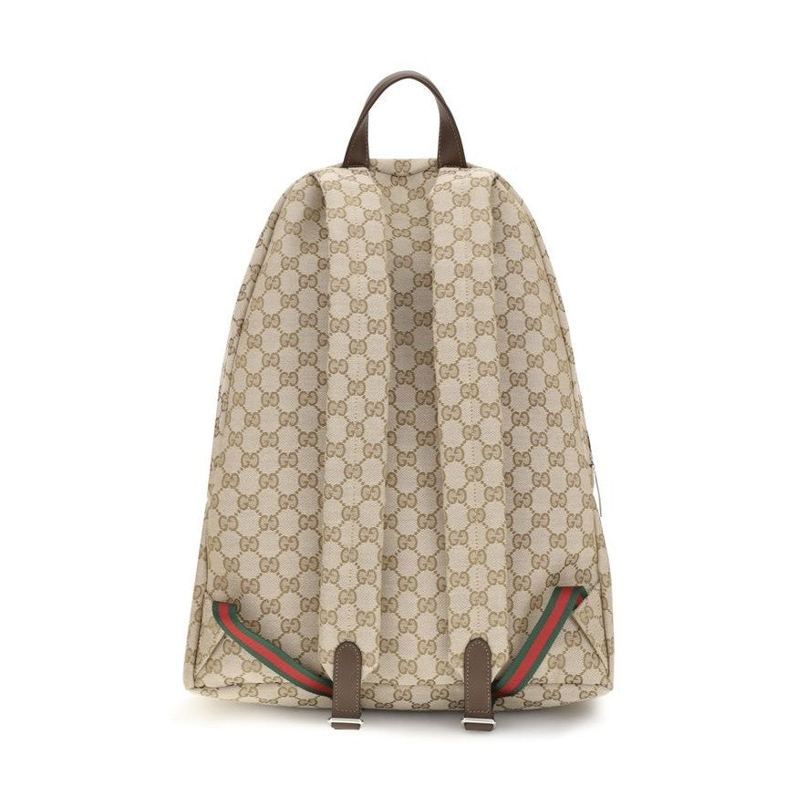 Gucci Beige Polyester Backpack