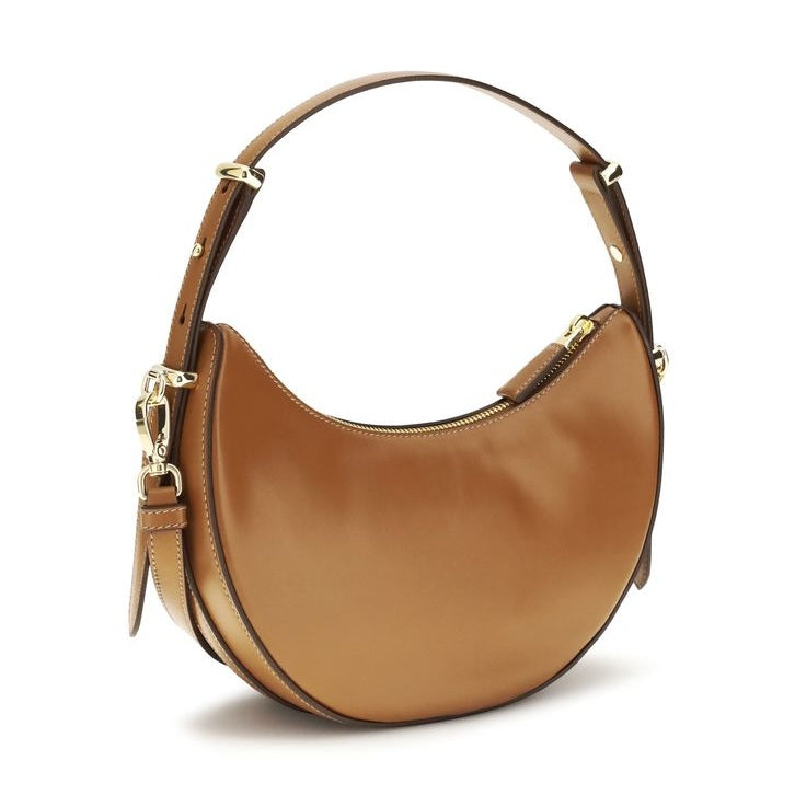 Prada Beige Calf Leather Bos Taurus Shoulder Bag