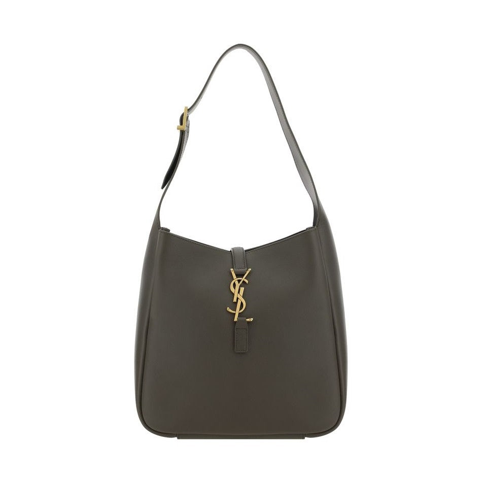 Saint Laurent Bicolor Calf Leather Bos Taurus Shoulder Bag