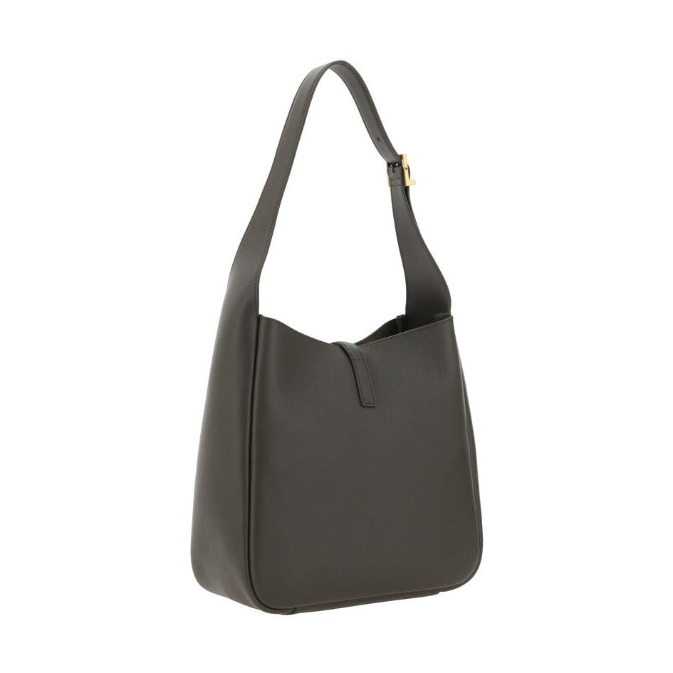 Saint Laurent Bicolor Calf Leather Bos Taurus Shoulder Bag