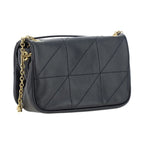 Saint Laurent Black Lamb Ovis Aries Aries Shoulder Bag