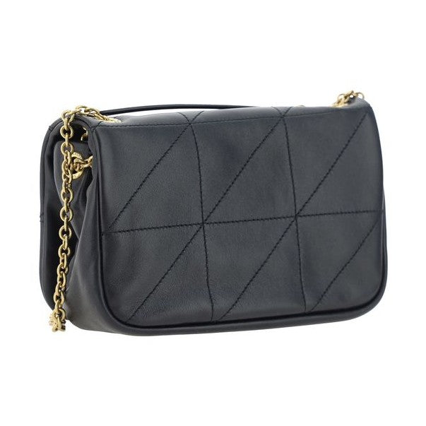 Saint Laurent Black Lamb Ovis Aries Aries Shoulder Bag