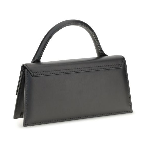 Jacquemus Black Calf Leather Bos Taurus Shoulder Bag