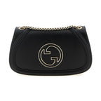 Gucci Black Calfskin Shoulder Bag