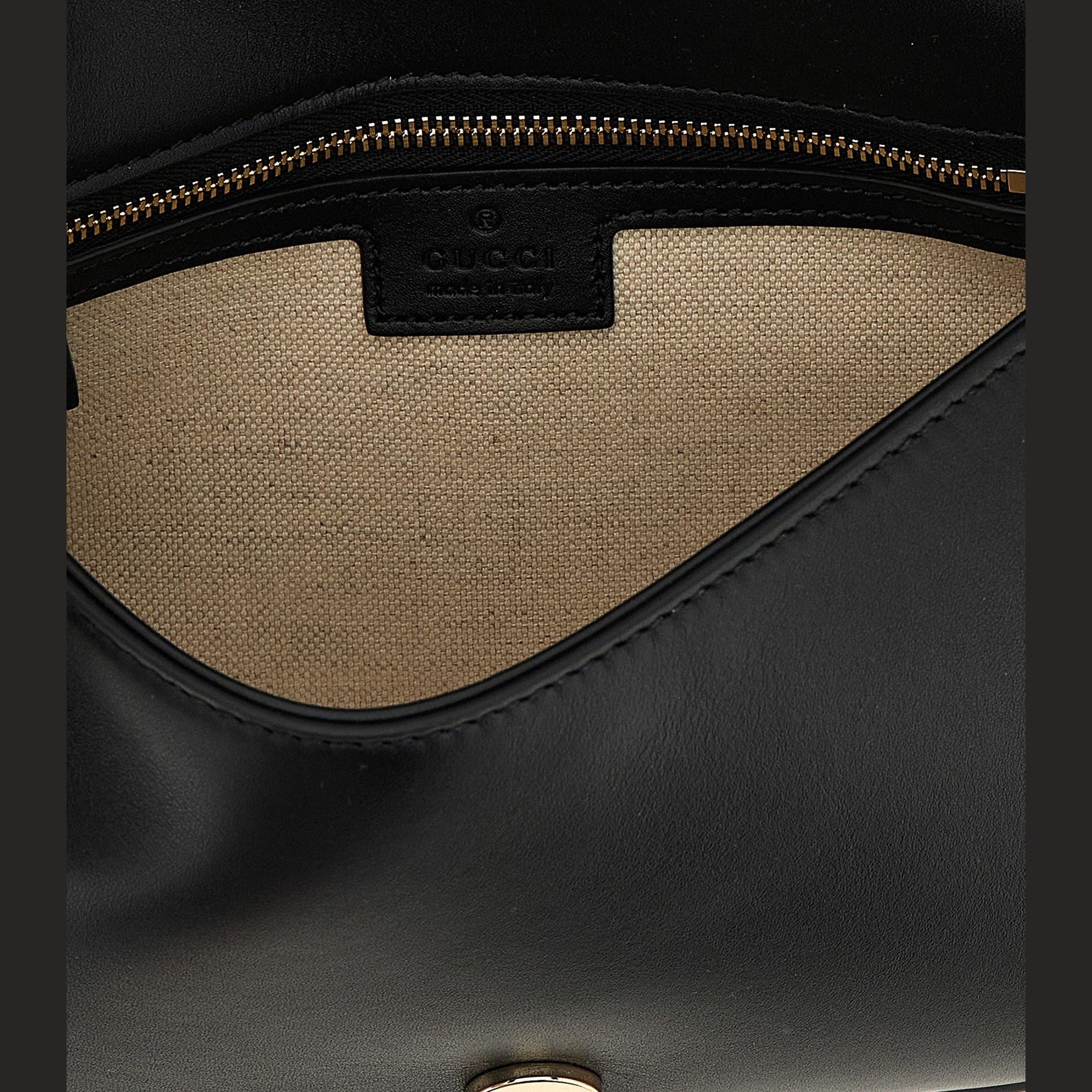 Gucci Black Calfskin Shoulder Bag