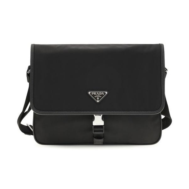 Prada Black Recycled Polyamide Shoulder Bag