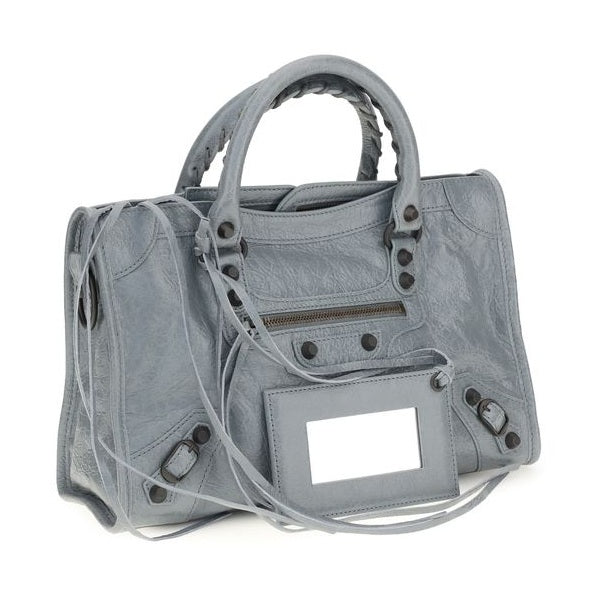 Balenciaga Blue Lamb Ovis Aries Aries Shoulder Bag