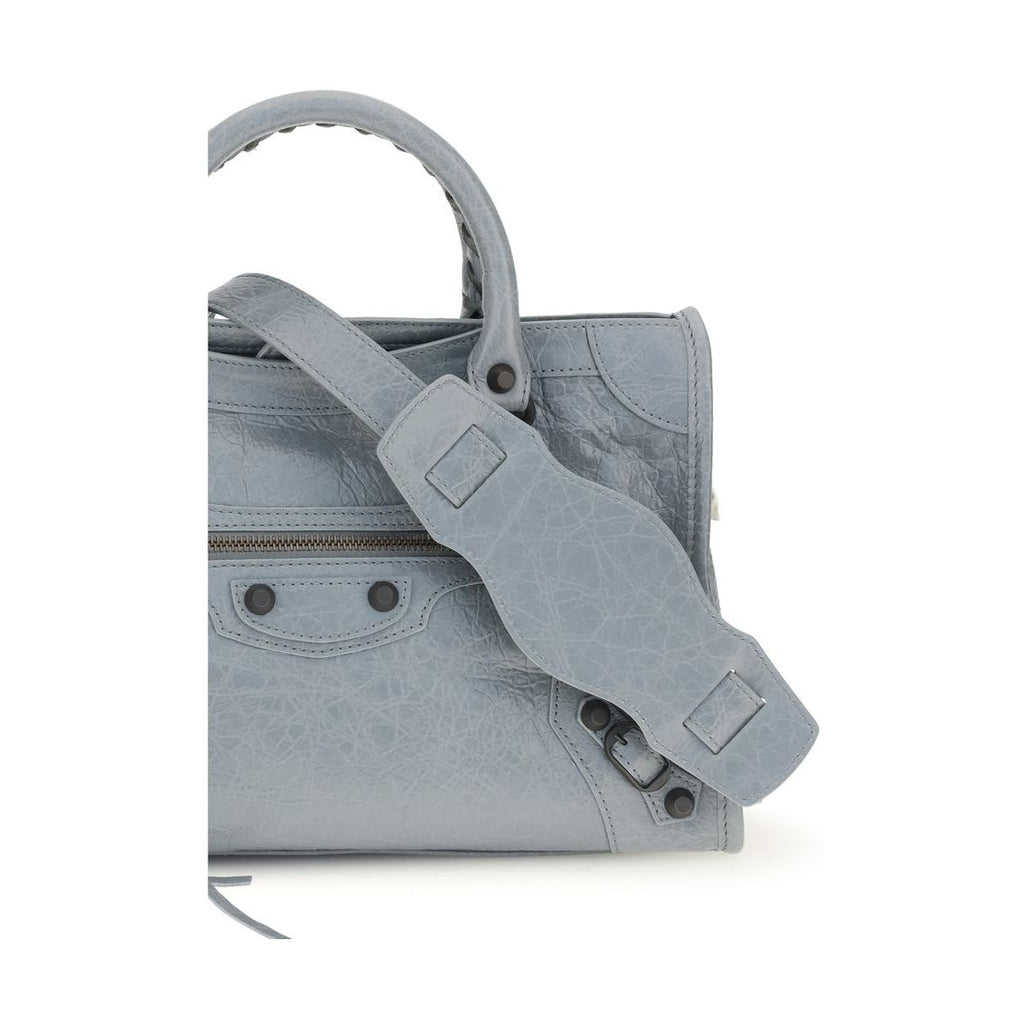 Balenciaga Blue Lamb Ovis Aries Aries Shoulder Bag