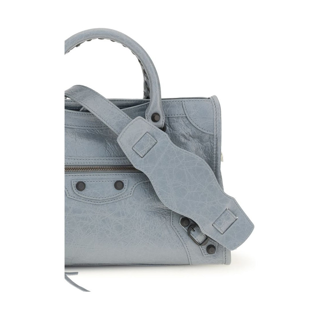 Balenciaga Blue Lamb Ovis Aries Aries Shoulder Bag