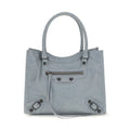 Balenciaga Blue Lamb Ovis Aries Aries Shoulder Bag