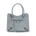 Balenciaga Blue Lamb Ovis Aries Aries Shoulder Bag