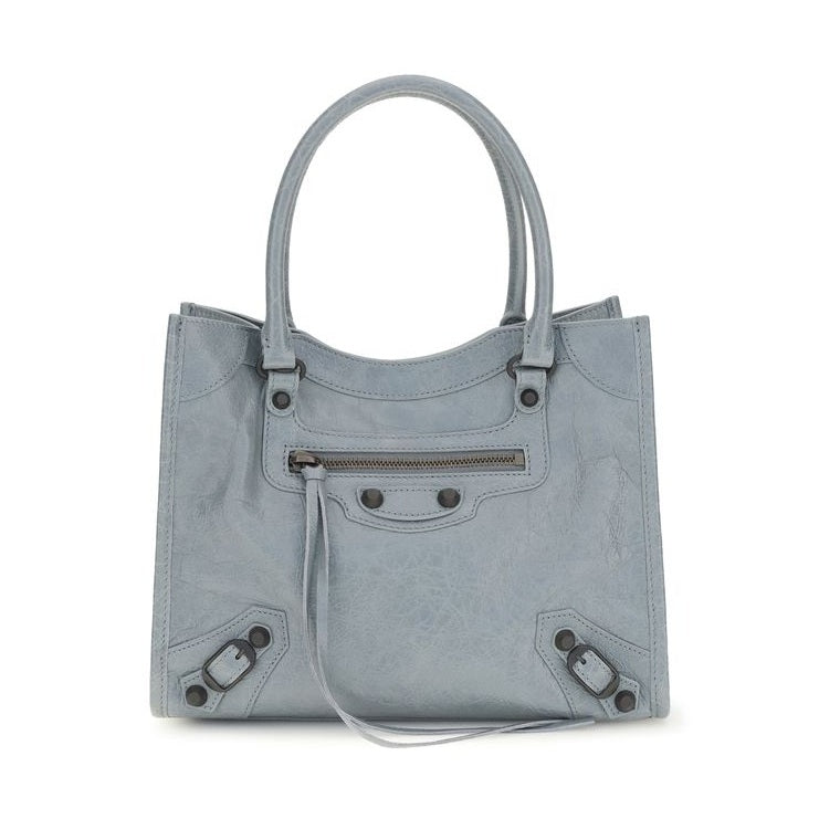Balenciaga Blue Lamb Ovis Aries Aries Shoulder Bag