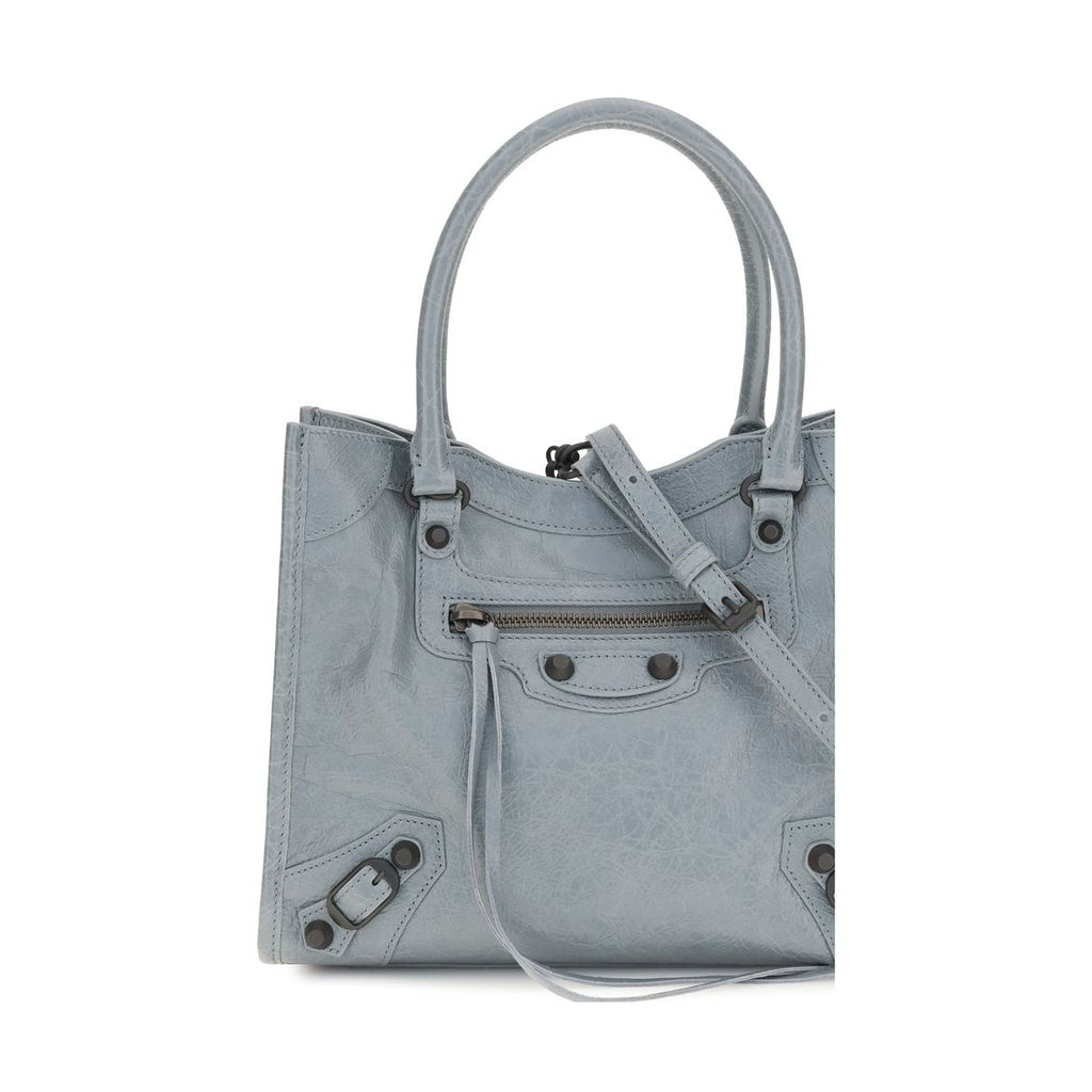 Balenciaga Blue Lamb Ovis Aries Aries Shoulder Bag