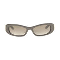 Balenciaga Brown Acetate Sunglasses