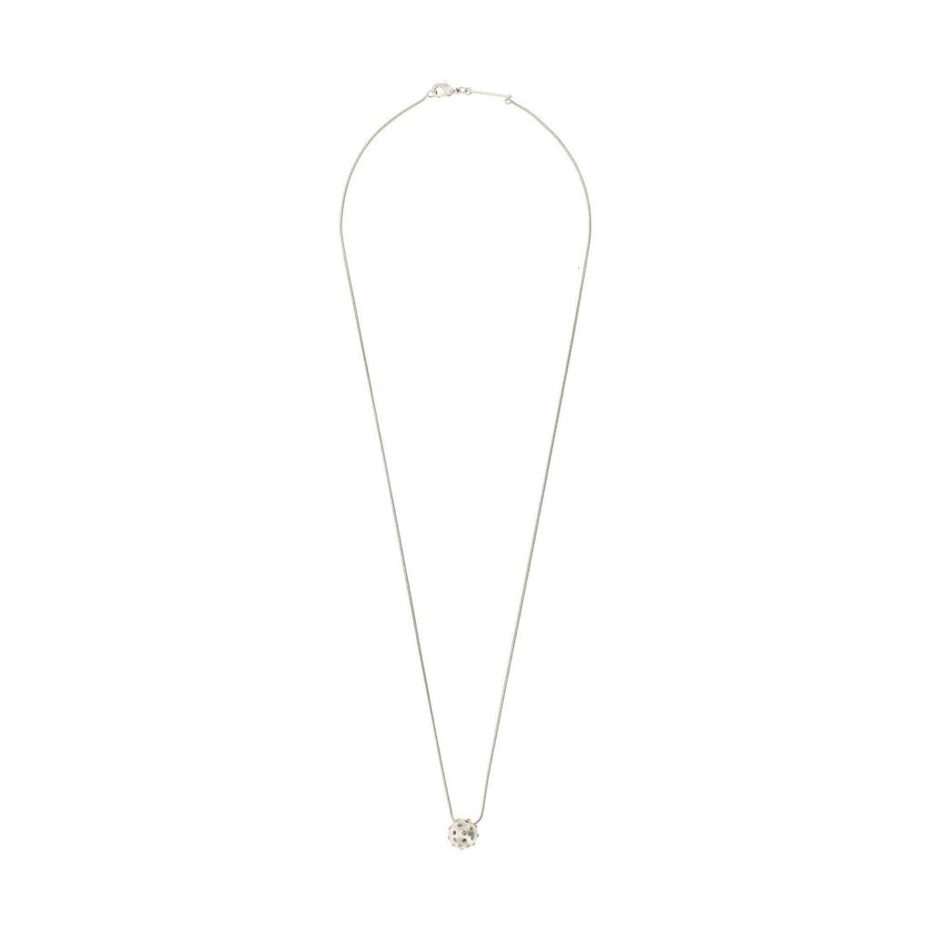 Rick Owens Silver Brass Necklace