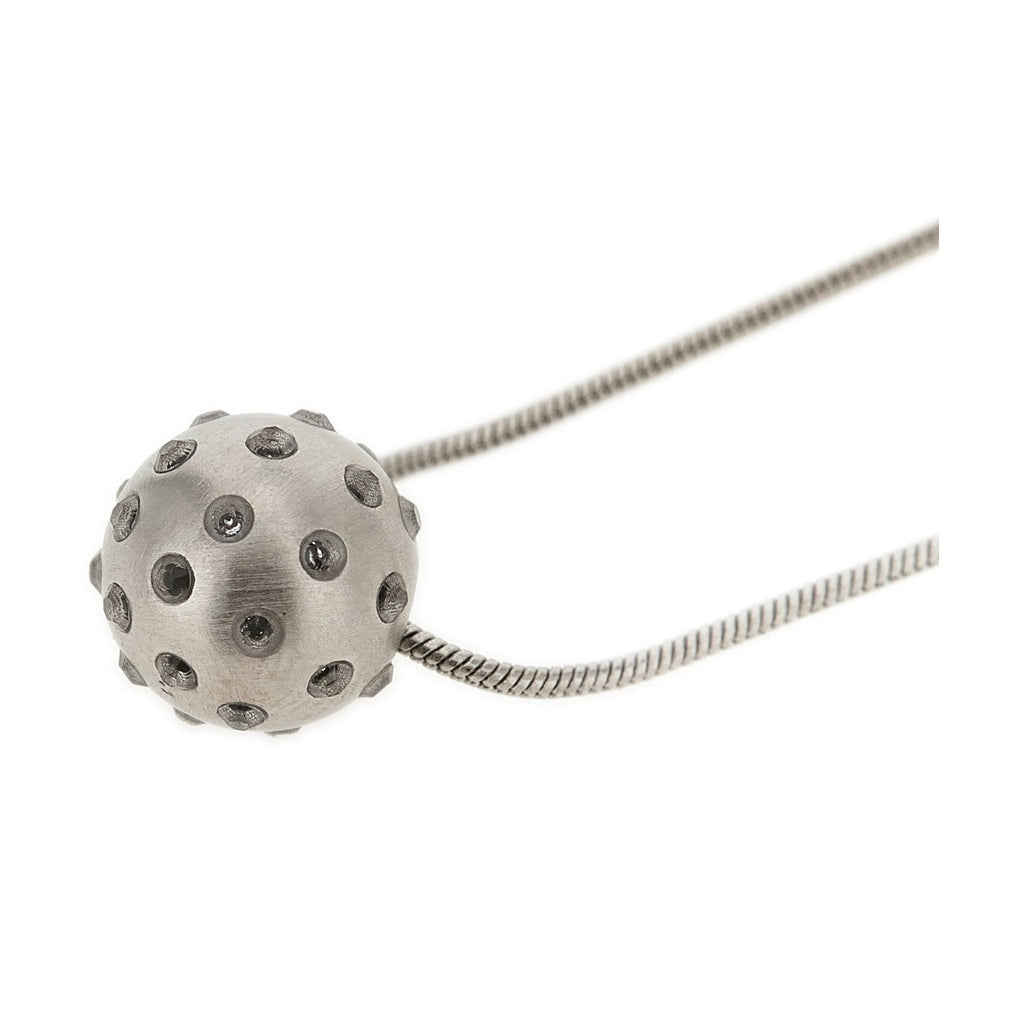 Rick Owens Silver Brass Necklace