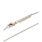Rick Owens Silver Brass Necklace
