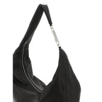 Rick Owens Black Calfskin Shoulder Bag