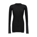 Rick Owens Black Viscose T-Shirt