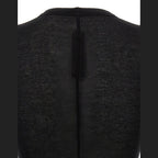 Rick Owens Black Viscose T-Shirt