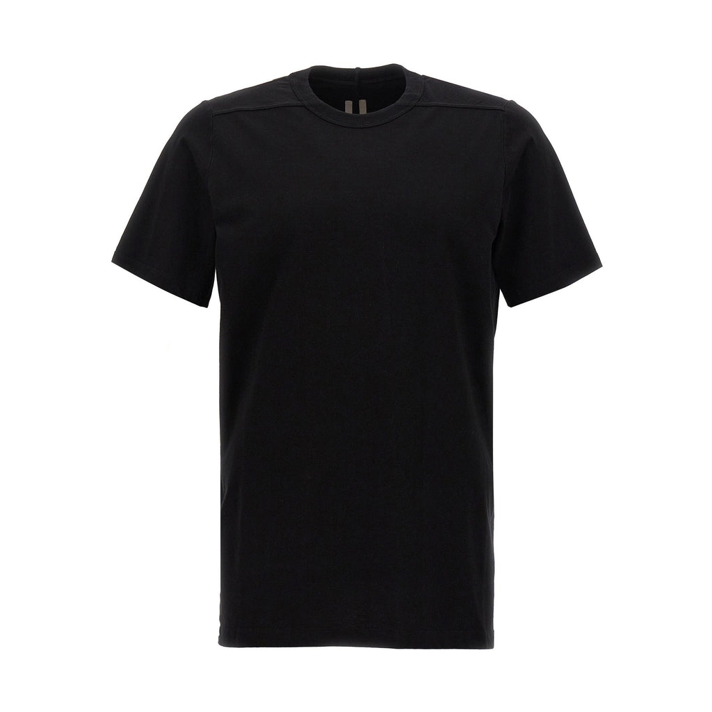 Rick Owens Black Cotton T-Shirt
