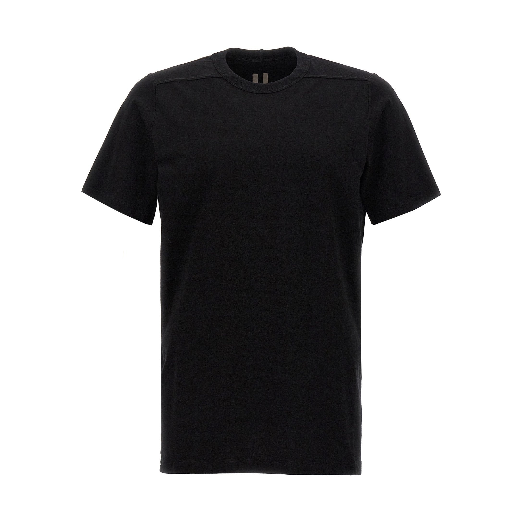 Rick Owens Black Cotton T-Shirt