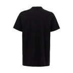 Rick Owens Black Cotton T-Shirt