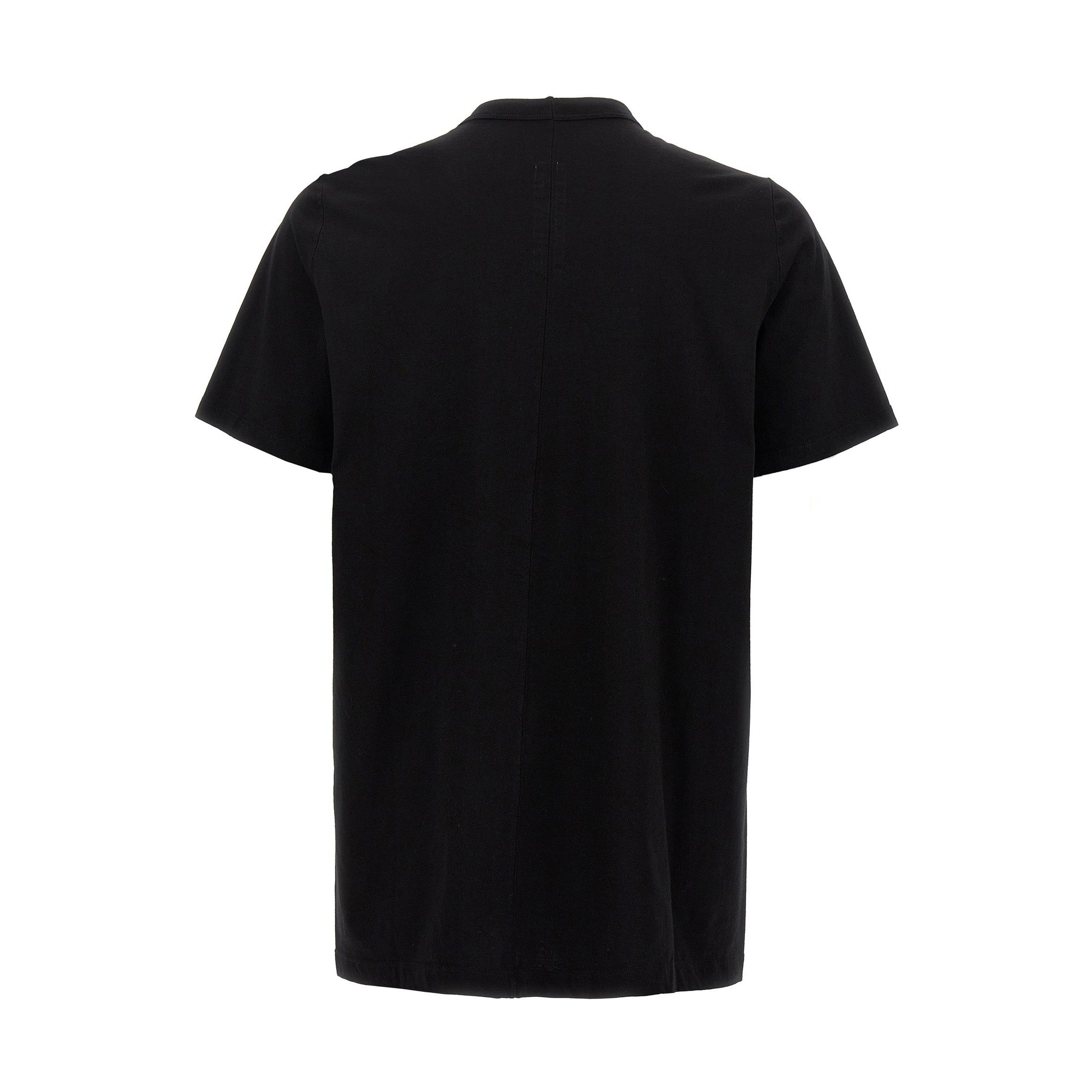 Rick Owens Black Cotton T-Shirt