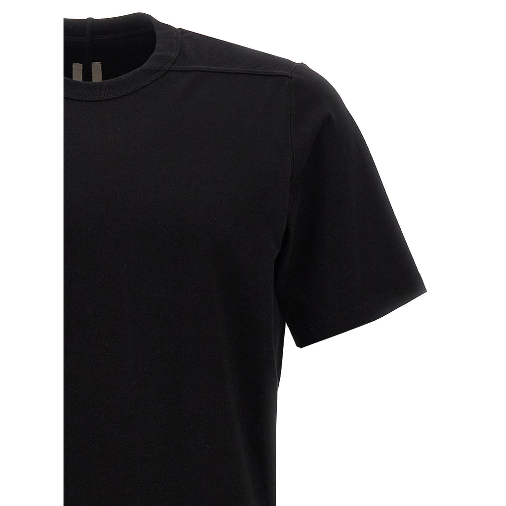 Rick Owens Black Cotton T-Shirt