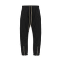 Rick Owens Black Cotton Joggers (Workout Pants)