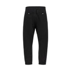 Rick Owens Black Cotton Joggers (Workout Pants)