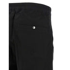 Rick Owens Black Cotton Joggers (Workout Pants)