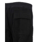 Rick Owens Black Cotton Casual Pants