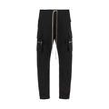 Rick Owens Black Cotton Cargo Pants