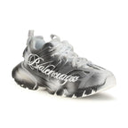 Balenciaga Gray Polyamide Athletic Sneakers